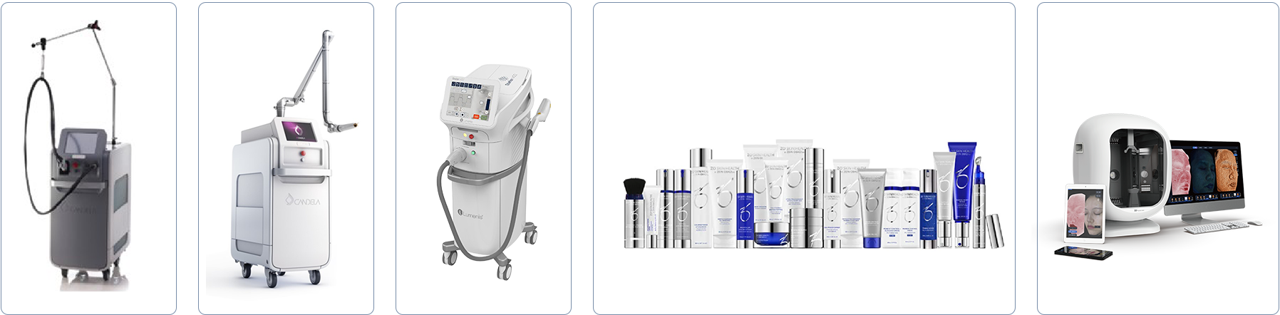 滋賀県大津市のシミ取り治療でピコウェイ（ピコレーザー）を導入しているぜぜ駅前ひふ科・形成外科クリニックの様々な機器画像